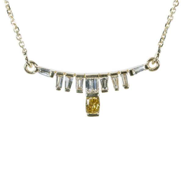 שרשרת יהלום קושן ובגטים