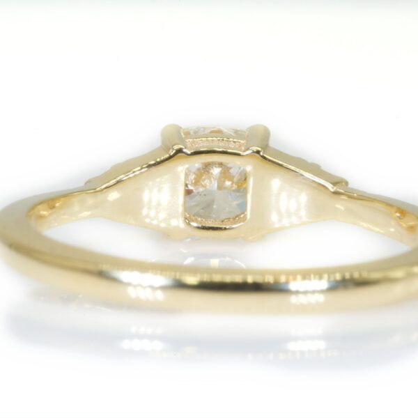 טבעת יהלום וינטאג