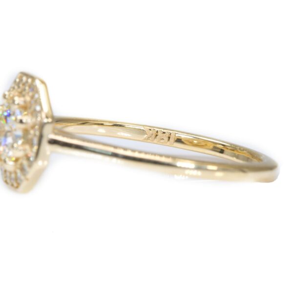 טבעת אירוסין יהלום עגול 1 קראט כולל תעודת GIA