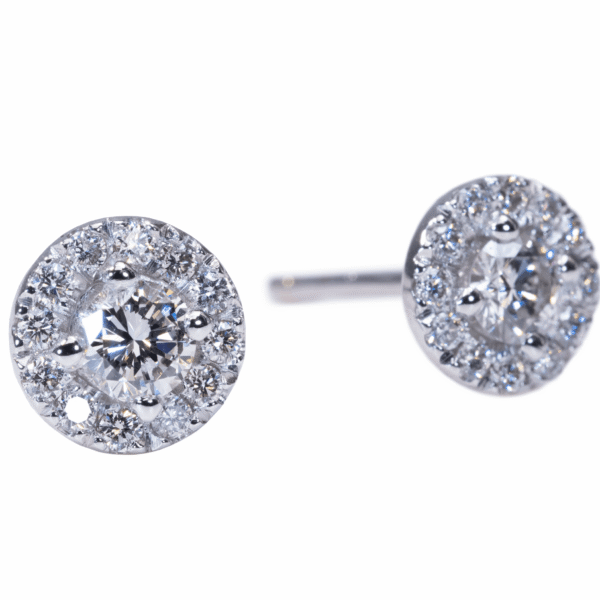 עגילי יהלומים מעוצבים