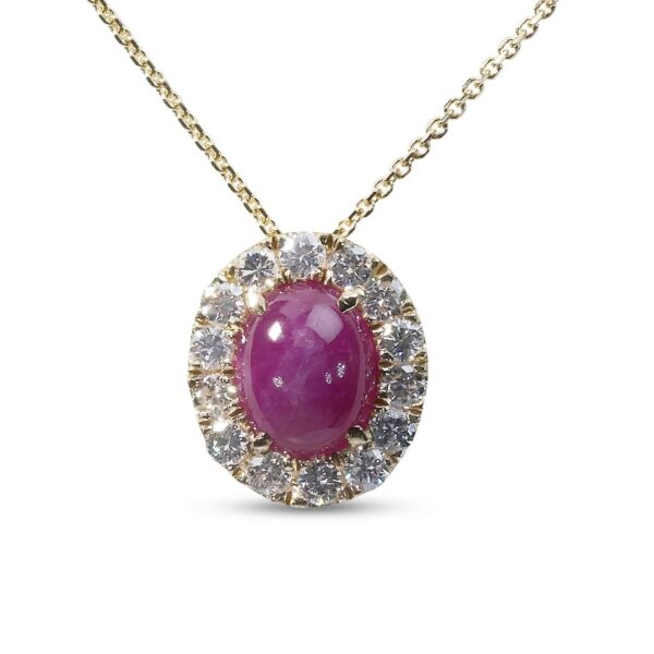 תליון אודם הילה רובי קבושון