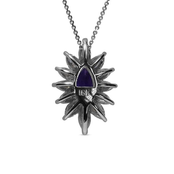 תליון אמטיסט קראט בשילוב יהלומים