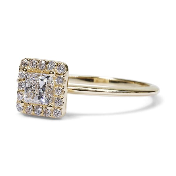 טבעת אירוסין יהלום נסיכה