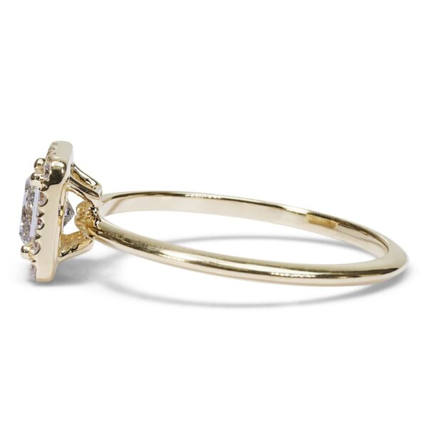 טבעת אירוסין יהלום נסיכה