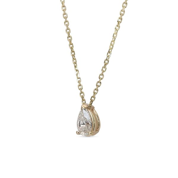 שרשרת יהלום בצורת טיפה