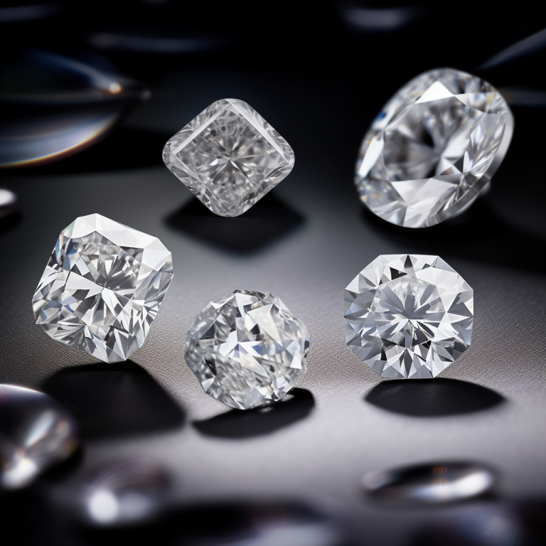 צורות יהלומים