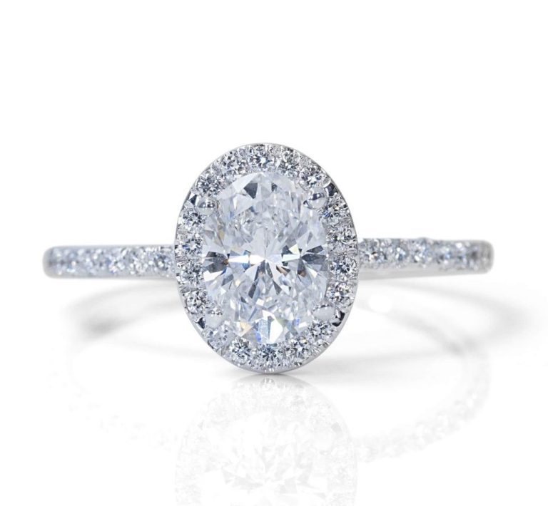 טבעת אירוסין מזהב לבן עד 5000 שקלים