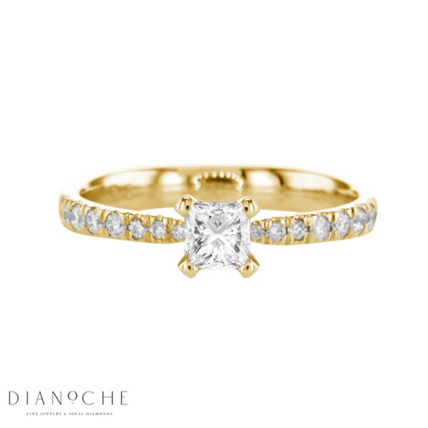 טבעת אירוסין עדינה