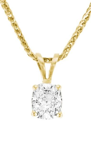 תליון יהלום קושן