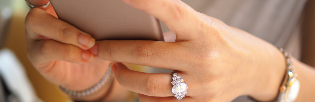 קניית טבעת אירוסין באינטרנט
