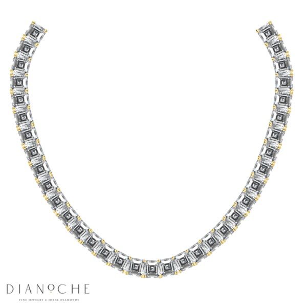 שרשרת משובצת יהלומים