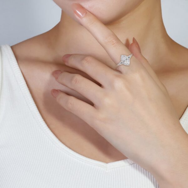 יהלום מרקיזה טבעת אירוסין