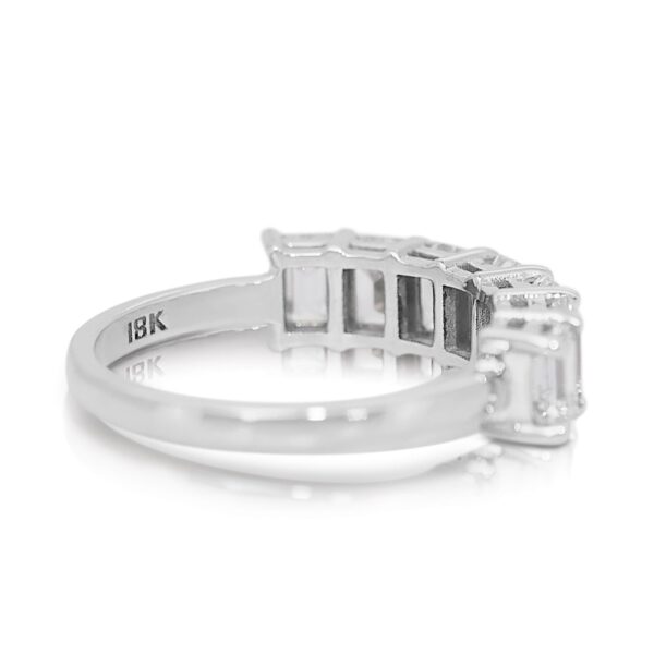 טבעת חצי איטרניטי יהלומים טבעיים