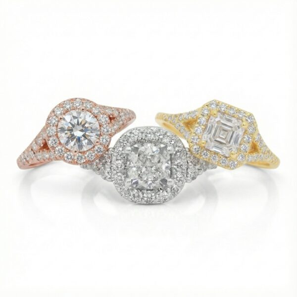 טבעות יהלום טבעי לאישה