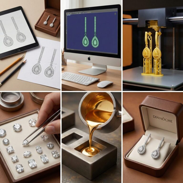 עיצוב אישי של תכשיטי יהלום טבעיים בדיאנוצה ישראל