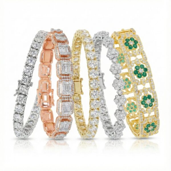 צמיד יהלום טבעי