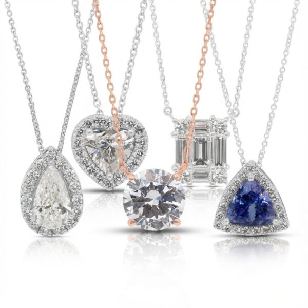 תליון יהלום טבעי