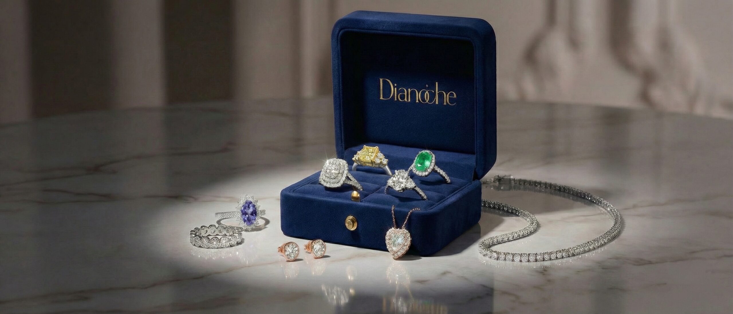 קטלוג תכשיטי יהלום טבעיים