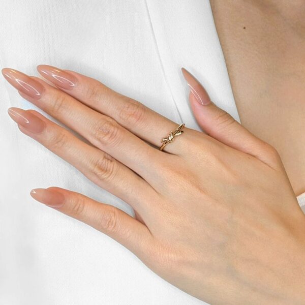 טבעת Tiffany & Co. שיקית מזהב צהוב 18 קראט