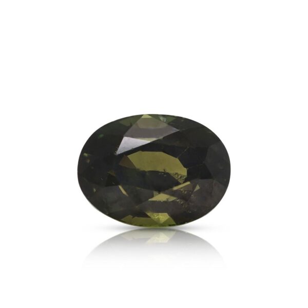 אלכסנדריט רבגוני משנה צבע, 3.68 קרט, GIA מתועדת, אובלי בחיתוך בריליאנט