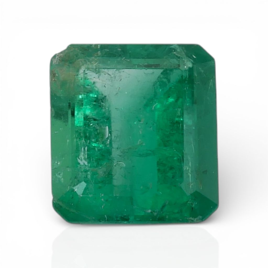 אבן אמרלד מתומנת GIA מתועדת 3.00ct