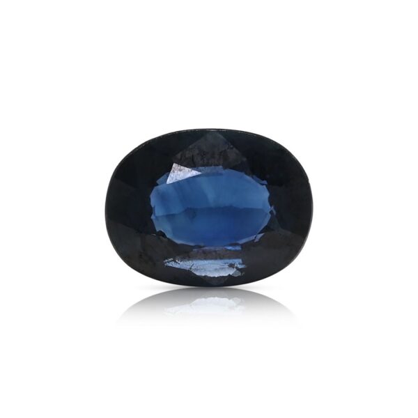 אבן חן ספיר אובלי 1.4ct כחול עמוק