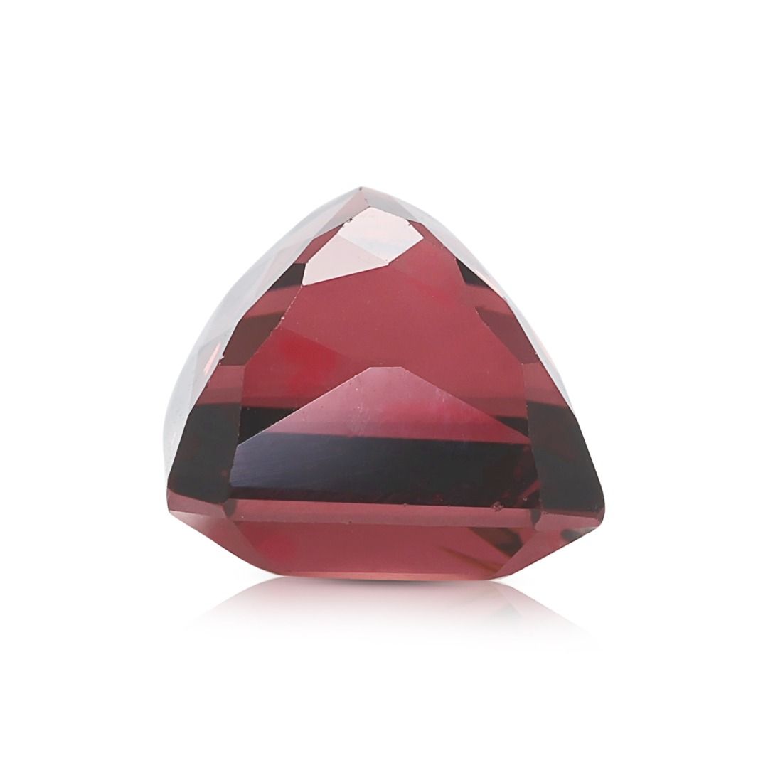 ⁦אבן חן טורמלין טבעית חופשית, 7.39ct, דו-גונית, בחיתוך בריליאנט משופר מלבני, עם תעודת NGI⁩ – תמונה ⁦6⁩