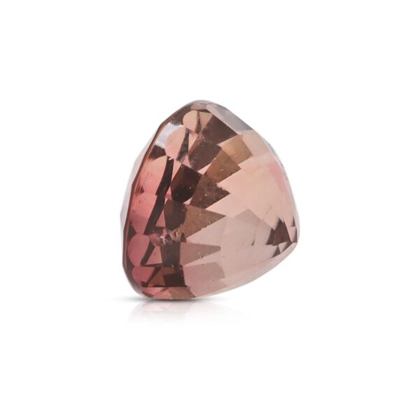 אבן חן טורמלין אובלי 7.95ct בגוון חום-סגול נדיר, עם תעודת NGI
