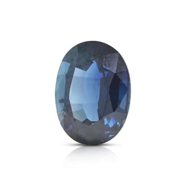 אבן חן ספיר כחול טבעי לא מחומם מרהיבה 3.56ct - מתועדת GIA