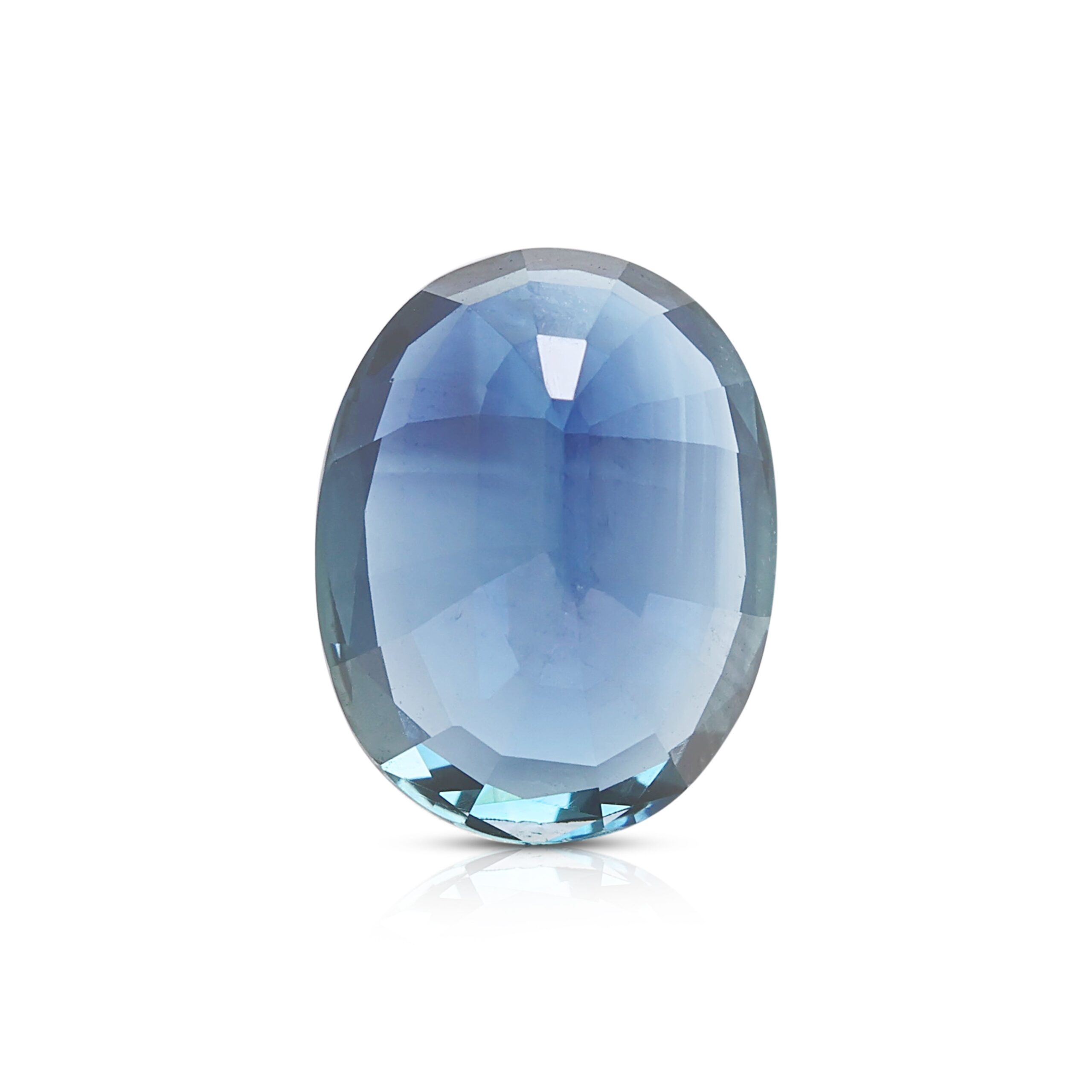 אבן חן ספיר כחול טבעי לא מחומם מרהיבה 3.56ct - מתועדת GIA – תמונה 6